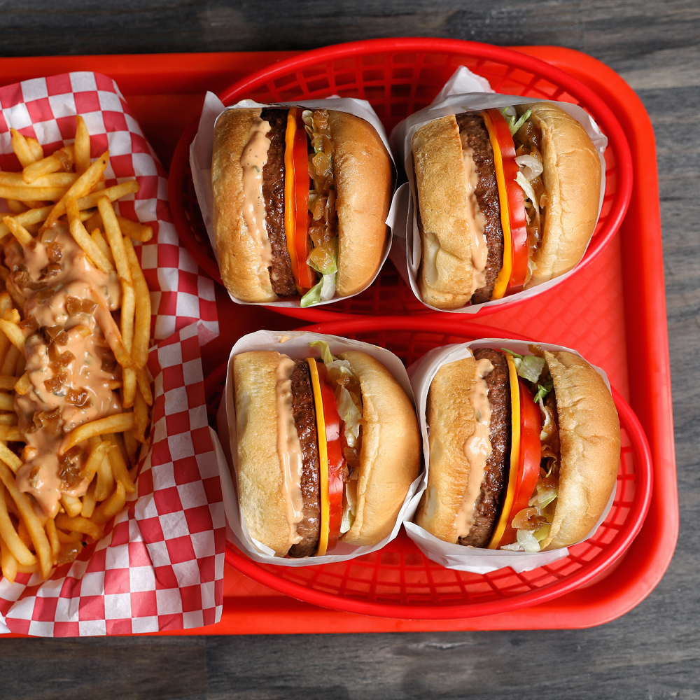 THE DOUBLE UP BURGER